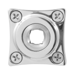 GPF1100.49 Rose 38x38mm polished stainless steel