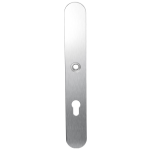 GPF1100.70L long backplate XL rounded 72PZ left handed satin stainless steel