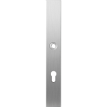 GPF1100.75R long backplate XL rectangular 72PZ right handed satin stainless steel
