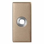GPF1101.A4 Rose rectangular 70x32x10 mm Champagne blend