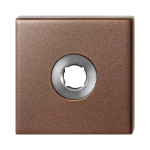 GPF1102 Rose 50x50x8 mm Bronze blend