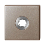 GPF1102.A3 L Rose 50x50x8 mm Mocca blend left turning