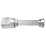 GPF1108.09 Turn and Release set spindle 8mm satin stainless steel