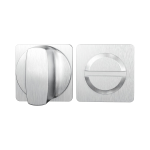 GPF1142.09 Turn and Release set 28x28x1,5mm satin stainless steel