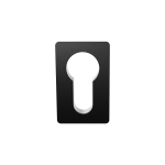 GPF1142.61 cylinder rose 42x28x1,5mm Black