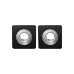 GPF1142.61 Rose 28x28x1,5mm black