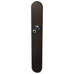 GPF1170.A1 long backplate XL rounded Dark blend with welded knob fastener