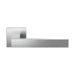 GPF1308.09-02 Zika door handle on square rose 50x50x8mm