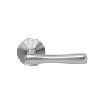 GPF1312.09-05 Pake stainless steel door handle on rose 50x6mm