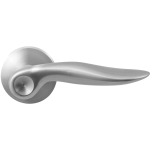 GPF1330.09-00 Kare door handle on rose 50x8mm