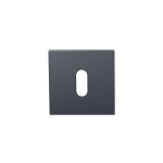 GPF199E keyhole escutcheon 53x53x6,5 mm anthracite structure