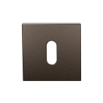 GPF199E keyhole escutcheon 53x53x6,5 mm Dark blend