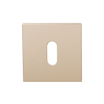 GPF199E keyhole escutcheon 53x53x6,5 mm Sand