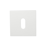 GPF199E keyhole escutcheon 53x53x6,5 mm white