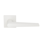 GPF2060.62-02 white Piko door handle on rose 50x8mm