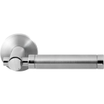 GPF2075.09/49-00 Moko duo door handle on rose 50x8mm