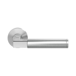 GPF2080.09/49-00 Kuri duo door handle on rose 50x8mm 
