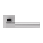 GPF2080.49/09-02 Kuri duo door handle on rose 50x50x8mm