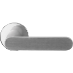 GPF2095.49/09-00 Knipo duo door handle on rose 50x8mm