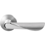 GPF3020.09/49-00 Moana duo door handle on rose 50x8mm