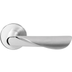 GPF3020.49/09-00 Moana duo door handle on rose 50x8mm