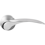 GPF3037.09/49-00 Kai duo door handle on rose 50x8mm