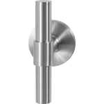 GPF3046.09-00 Hipi Deux cross handle on rose 50x8mm