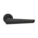 GPF3112.61-00 black Rua door handle on rose 50x8mm