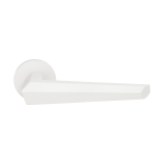 GPF3112.62-00 white Rua door handle on rose 50x8mm