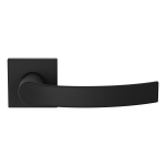 GPF3155.61-02 Kokoru black door handle on rose 50x8mm