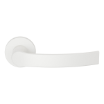 GPF3155.62-00 Kokoru white door handle on rose 50x8mm