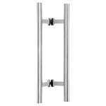 GPF40 pull handle T-model 31x20x500mm satin stainless steel