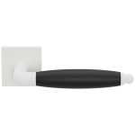 GPF4301.62-H2 Ika XL door handle white/ ebony on square rose