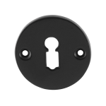 GPF6901.00 keyhole escutcheon 53x5mm wrought iron black