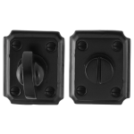 GPF6910.02 Turn and Release set 59x48x6mm wrought iron black