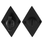 GPF6910.07 Turn and Release set 83x52x4mm wrought iron black