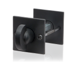 GPF6911.08 Turn and Release set 52x52x4mm wrought iron black
