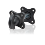 GPF6911.09 Turn and Release set 44x44x9mm wrought iron black