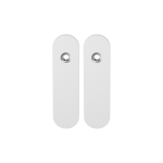 GPF8100.50 short backplate rounded white