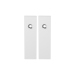 GPF8100.55 short backplate rectangular white