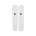 GPF8100.60 long backplate rounded white