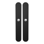 GPF8100.70 long backplate XL rounded black