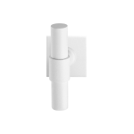 GPF8243.62-02 Hipi Deux+ cross handle on rose 50x50x8mm