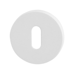 GPF8901.40 keyhole escutcheon 50x8mm white