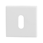 GPF8901.42 keyhole escutcheon 50x50x8mm white
