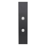 GPF9018.P1 security outside plate with cylinder pulling protection