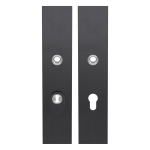 GPF9318.P1 security plates with cylinder pulling protection