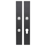GPF9338.P1 security plates with cylinder pulling protection