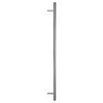 GPF9655.K1 GPF15 pull handle satin stainless steel cranked 25x350/250mm bracket 22mm