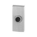 GPF9826.01 Doorbell rectangular 70x32x10 mm satin stainless steel